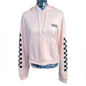 Vans Women’s Checkerboard Cropped Hoodie